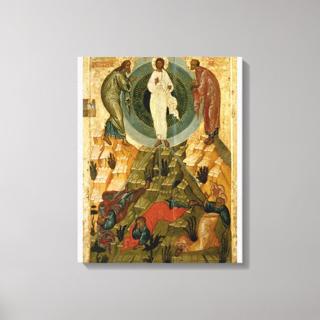 Impressão Em Tela A Transfiguração do Nosso Senhor (Frente)
