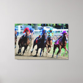 Impressão Em Tela A Última Vez Ao Esticamento - Saratoga