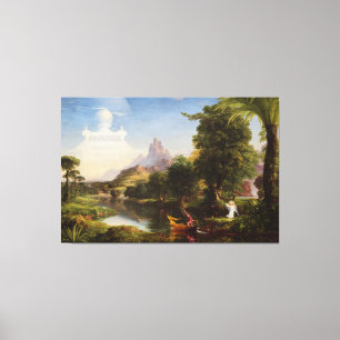 Impressão Em Tela A Viagem da Vida por Thomas Cole