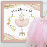 Impressão Em Tela A vida é melhor em uma tela de desenho Tutu<br><div class="desc">Diversão de impressão de arte canvas com uma citação de excelente para nossos amantes do balé: "A vida é melhor em um Tutu". Há uma fantasia cor-de-rosa de uma bailarina de tutu num manequim e também adicionámos um design floral nos lados e ondas bonito no topo e no fundo.</div>