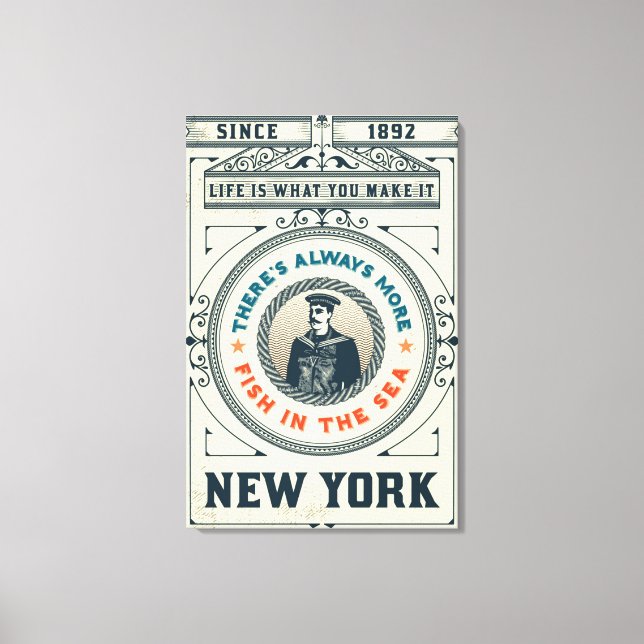 Impressão Em Tela A Vida É O Que Você Faz (Frente)