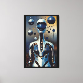 Impressão Em Tela A vida e o tempo de Cyborg Jones - Ken Gage Art