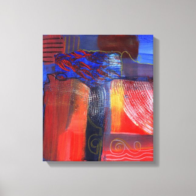 Impressão Em Tela A vida é uma jornada (Frente)