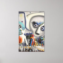 Impressão Em Tela A Winter Wonder Diorama-Land Ken Gage