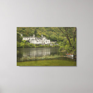 Impressão Em Tela Abadia de Kylemore, Condado de Galway, Irlanda,