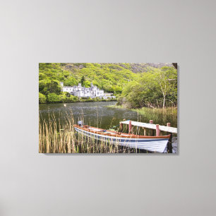 Impressão Em Tela Abadia de Kylemore, Irlanda. A Abadia de Kylemore 