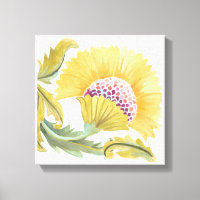 Abbey Floral Azulejos - Amarelo