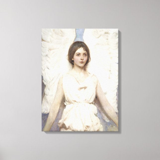 Impressão Em Tela Abbott Handerson Thayer - Angel (Frente)