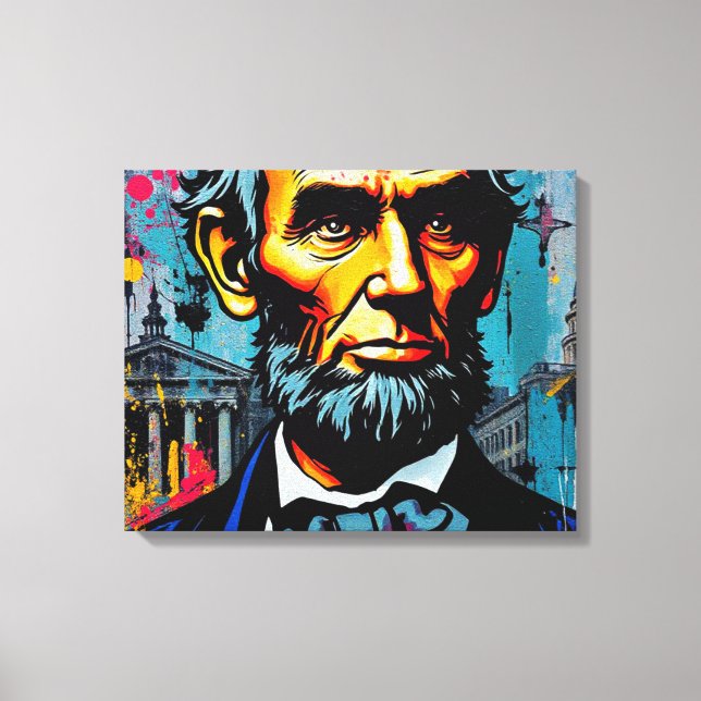 IMPRESSÃO EM TELA ABE LINCOLN 5 (Frente)