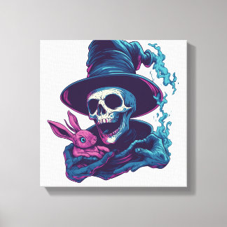 Impressão Em Tela Abra-Cadabra Bones � Funny Magic Skull