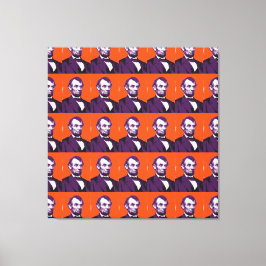 Impressão Em Tela Abraham Lincoln alt