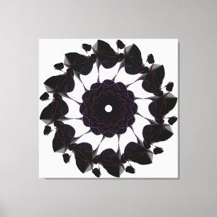 Impressão Em Tela Abstração Geométrica