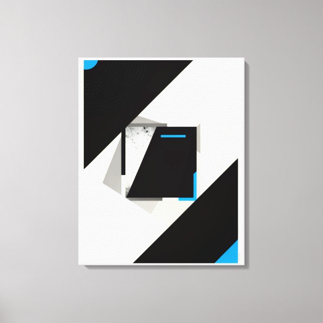 Impressão Em Tela Abstract (Frente)