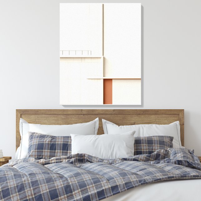 Impressão Em Tela Abstract (Insitu(Quarto))