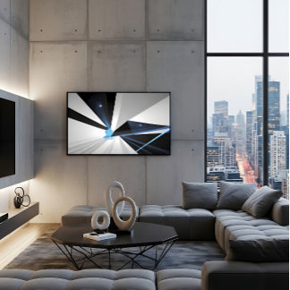 Impressão Em Tela Abstract Cosmic Portal