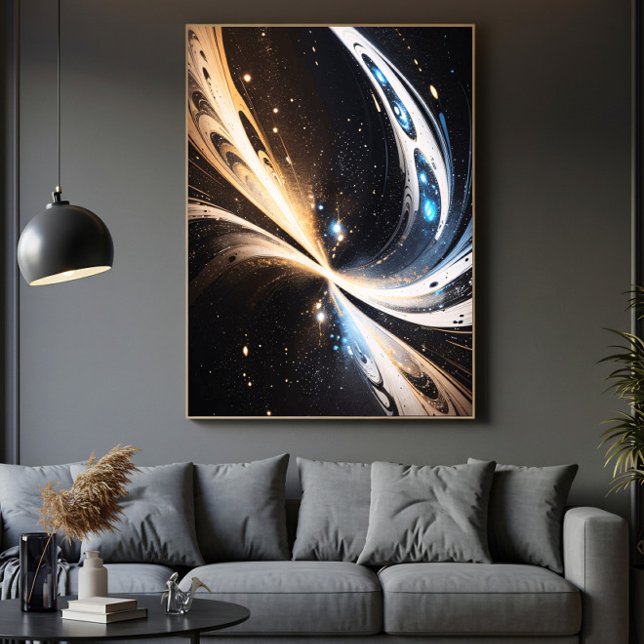 Impressão Em Tela Abstract Universe (Criador carregado)