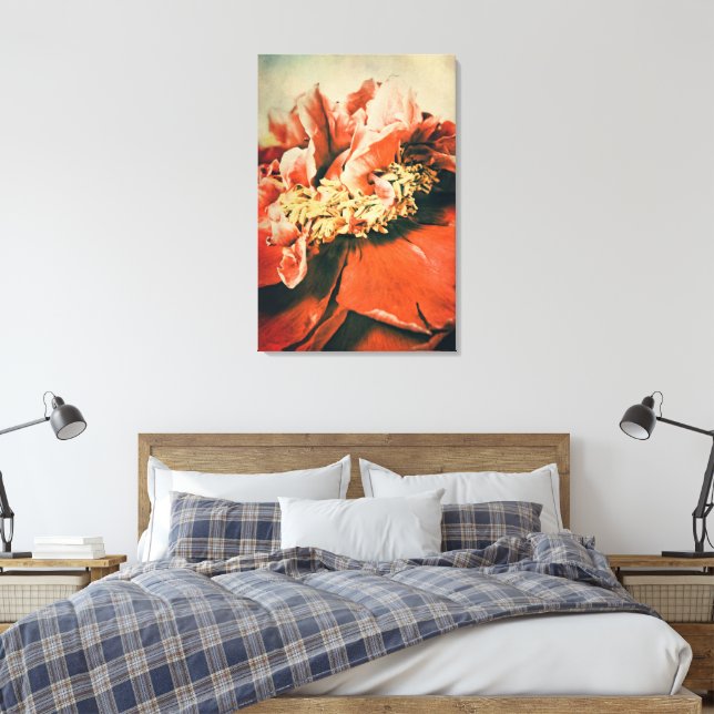 Impressão Em Tela Abstrakte Pfingstrose (Insitu(Quarto))