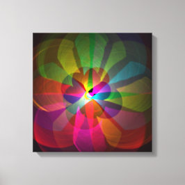 Impressão Em Tela Abstrato