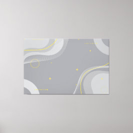 Impressão Em Tela Abstrato