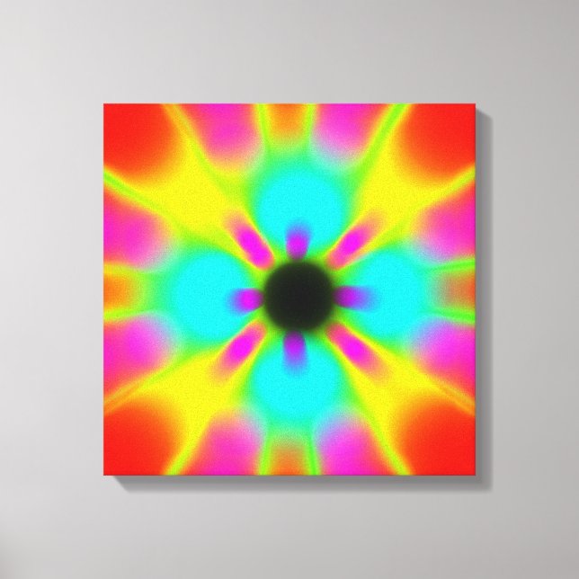 Impressão Em Tela Abstrato (Frente)