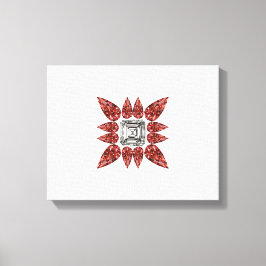 Impressão Em Tela Abstrato