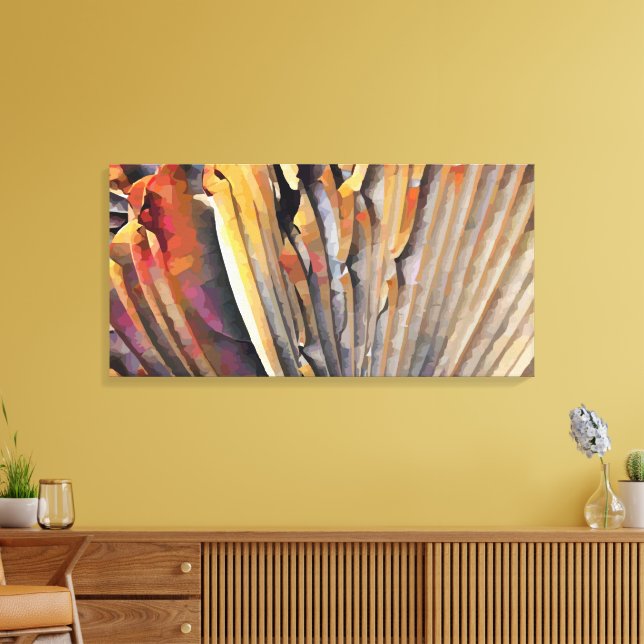 Impressão Em Tela Abstrato (Insitu(Sala de estar))