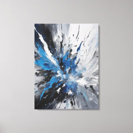 Impressão Em Tela Abstrato