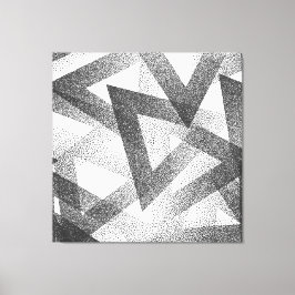 Impressão Em Tela Abstrato