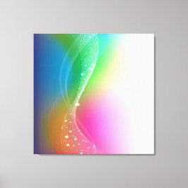 Impressão Em Tela Abstrato