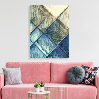 Impressão Em Tela Abstrato 14187