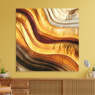 Impressão Em Tela Abstrato 14285