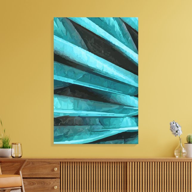 Impressão Em Tela Abstrato 14537 (Insitu(Sala de estar))