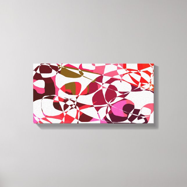 Impressão Em Tela Abstrato 15 (Frente)