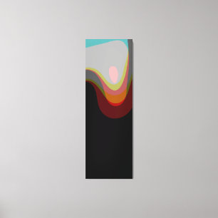 Impressão Em Tela Abstrato 20529 - colorful retro style