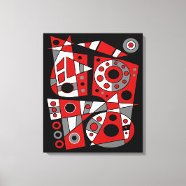 Impressão Em Tela Abstrato 946