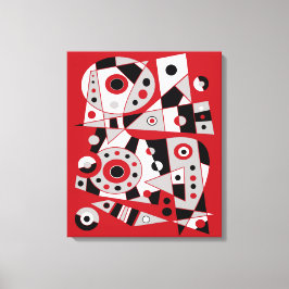 Impressão Em Tela Abstrato 953