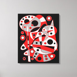Impressão Em Tela Abstrato 961