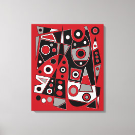 Impressão Em Tela Abstrato 971