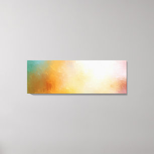 Impressão Em Tela Abstrato Art Amarelo Vermelho Azul Roxo Cor-de-ros