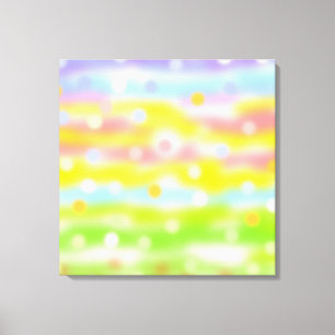 Impressão Em Tela Abstrato art em tons multicoloridos