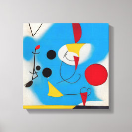 Impressão Em Tela Abstrato azul colorido moderno 1 móvel 1