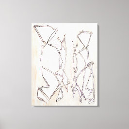 Impressão Em Tela Abstrato de arte branca e preta para Casais