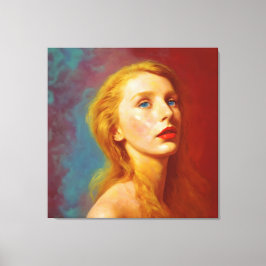 Impressão Em Tela Abstrato de arte moderna Grace | Série Três Graus