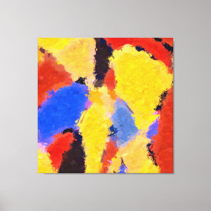 Impressão Em Tela Abstrato de meio século