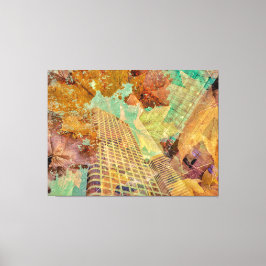 Impressão Em Tela Abstrato de queda