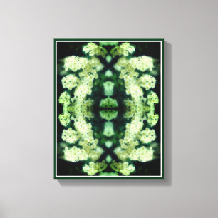 Impressão Em Tela Abstrato de Rambling Wild White Roses