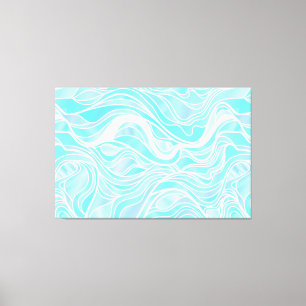 Impressão Em Tela Abstrato de Vidro Orgânico Estampado