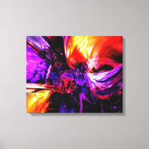 Impressão Em Tela Abstrato dos sentimentos contraditórios