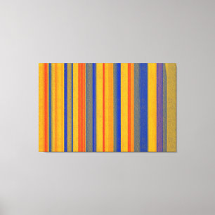 Impressão Em Tela Abstrato  Estrias Retroativas 2