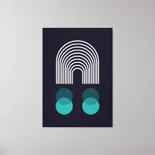 Impressão Em Tela Abstrato geométrico design